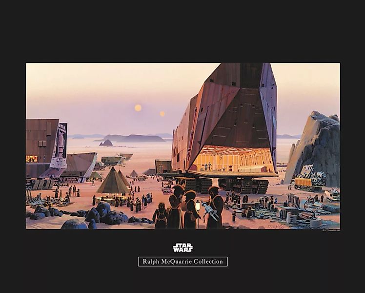 Komar Poster "Star Wars Classic RMQ Java Market", Star Wars, (1 St.) günstig online kaufen