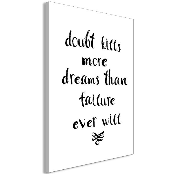Wandbild - Doubts and Dreams (1 Part) Vertical günstig online kaufen