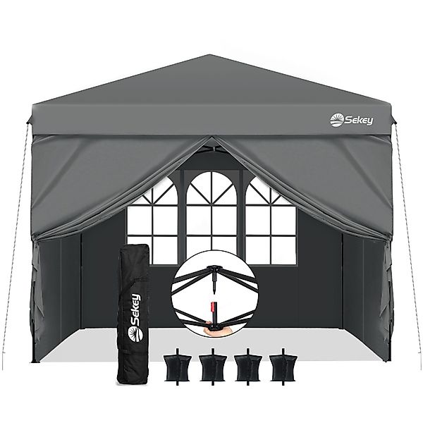 Sekey Faltpavillon 300x300 cm Pavillon Gartenpavillon günstig online kaufen