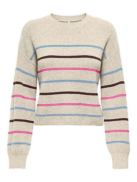 ONLY Strickpullover ONLIBI LS STRIPE O-NECK günstig online kaufen