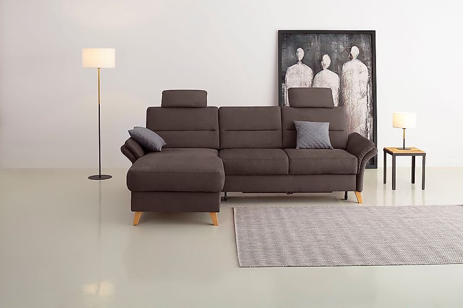 Home affaire Ecksofa Westerland L-Form, Federkern-Polsterung, günstig online kaufen