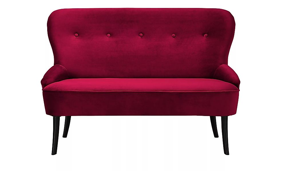 smart Sofa  Renia - rot - 130 cm - 89 cm - 72 cm - Polstermöbel > Sofas > 2 günstig online kaufen