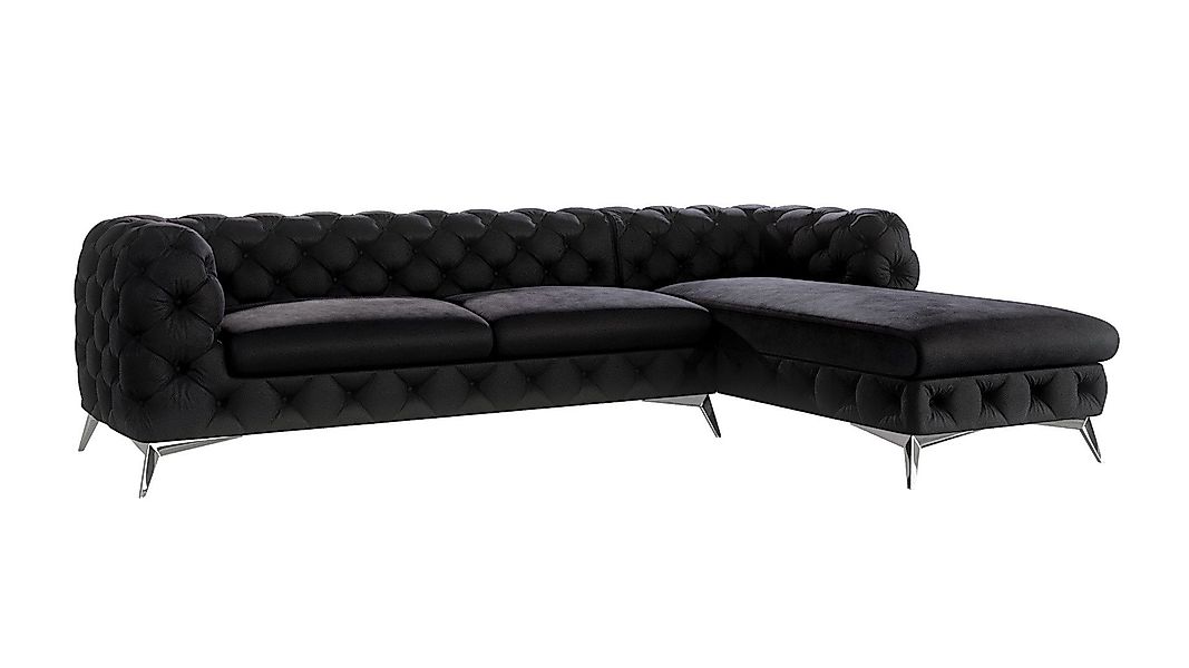 S-Style Möbel Ecksofa Kalina, Chesterfield mit günstig online kaufen