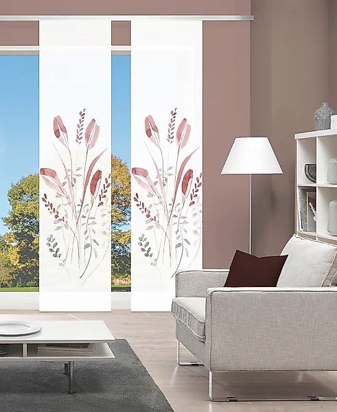 Vision S Schiebegardine »AYENE 2er SET« Paneelwagen 2 Stk. tlg. Schiebevorh günstig online kaufen