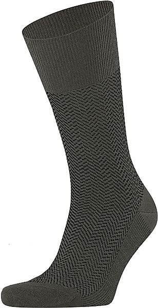 Falke Airport Herringstripe Socke Army - Größe 43-46 günstig online kaufen