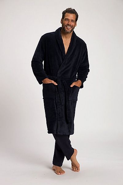 JP1880 Bademantel Bademantel Homewear Mikrofaser Bindegürtel, Langform, Mat günstig online kaufen