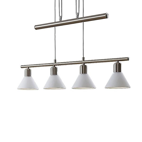 Lindby Pendelleuchte Delira 9624696 Modern in Alu aus Metall 4-flammig E14 günstig online kaufen