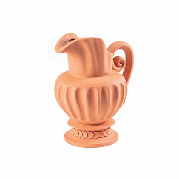Karaffe Magna Graecia keramik orange braun - Seletti - Braun günstig online kaufen