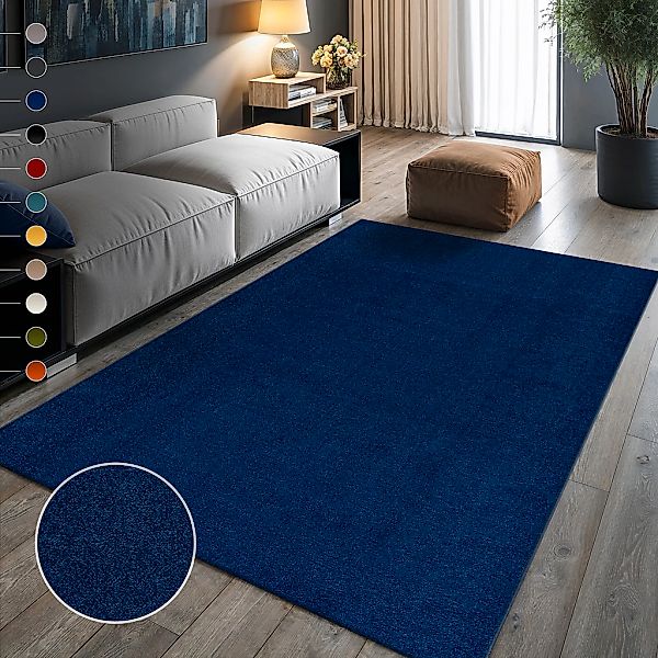 Sanat Teppich "UNI, auch als Läufer- und Rundgrößen erhältlich" rechteckig günstig online kaufen