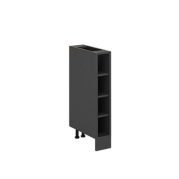 Vicco Küchenregal R-Line Offener Küchenschrank Anthrazit 15 cm ohne Arbeits günstig online kaufen