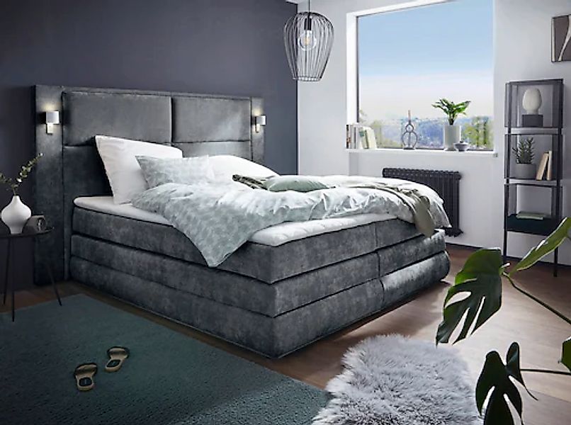 COLLECTION AB Boxspringbett Copenhagen, inklusive Bettkasten und Topper, wa günstig online kaufen