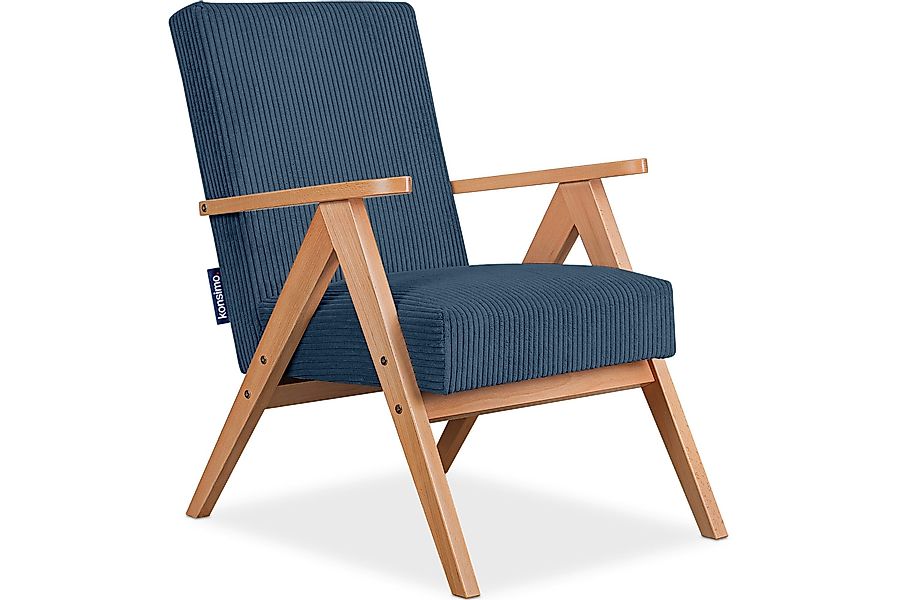 KONSIMO® Cocktailsessel NASET Sessel, Rahmen aus günstig online kaufen