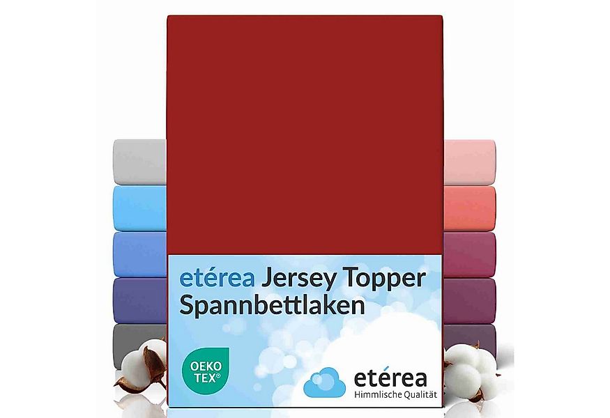 etérea Himmlische Qualität Spannbettlaken etérea Comfort Jersey Topper Span günstig online kaufen