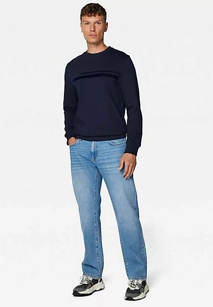 Mavi Rundhalspullover CREW NECK SWEATSHIRT Sweatshirt mit Flock günstig online kaufen