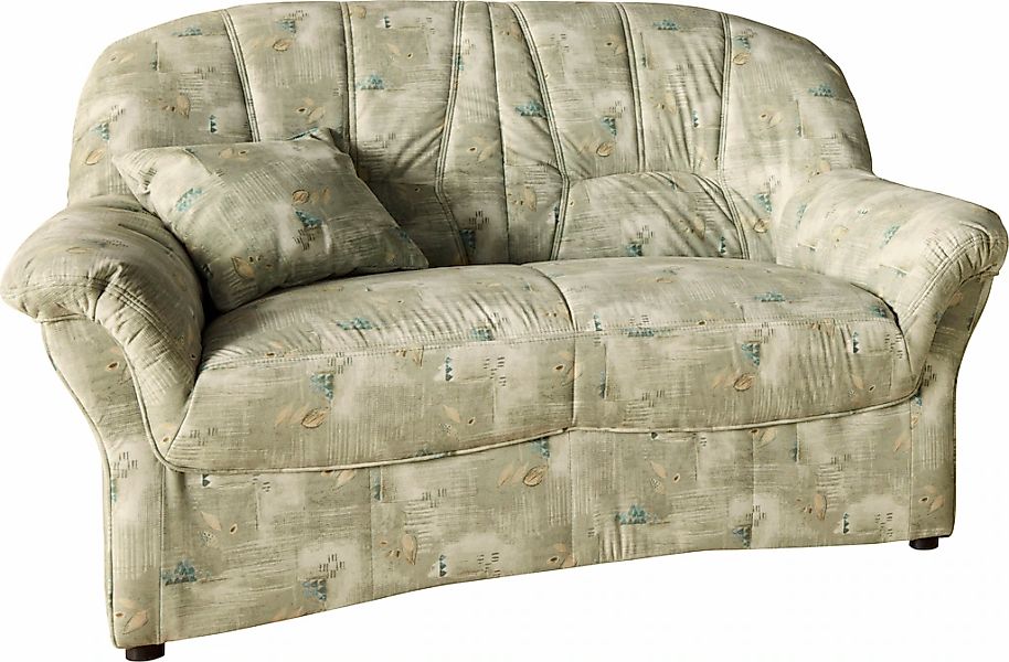 DOMO collection 2-Sitzer "Bahia zeitlos & elegantes Sofa, bequem", Microfas günstig online kaufen