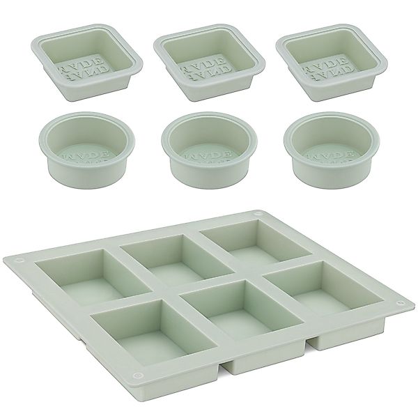 Navaris Seifenschale Set aus 12 Silikonformen günstig online kaufen