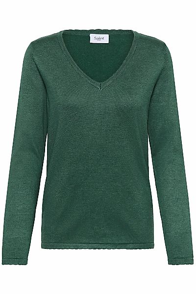 Saint Tropez Strickpullover "MilaSZ LS V-Neck Pullover" günstig online kaufen