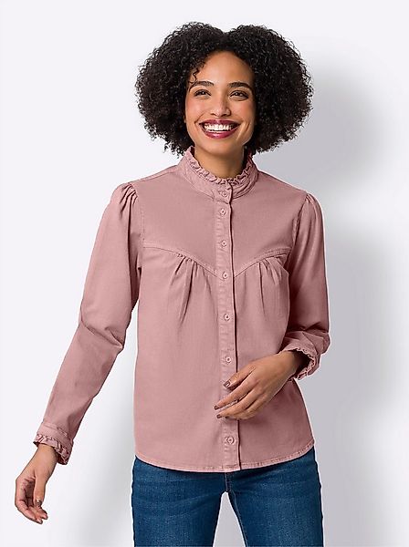 heine Klassische Bluse Jeansbluse . günstig online kaufen