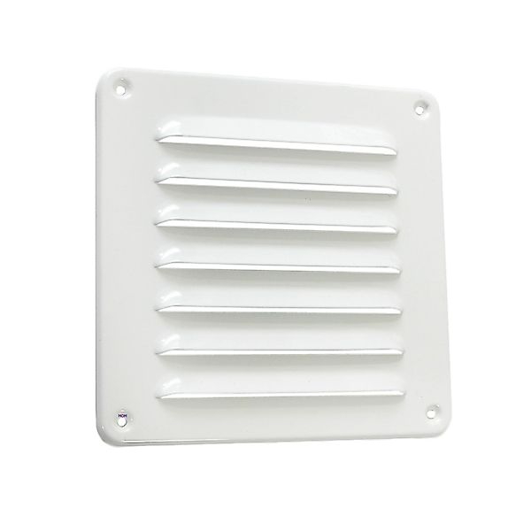 Häusler Lüftungsgitter LG-1616 W Lamellengitter Alu Weiß 155 x 155 Abluftgi günstig online kaufen