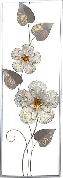 HOFMANN LIVING AND MORE Wanddekoobjekt Wanddekoration (1 St), Blumenmotiv, günstig online kaufen