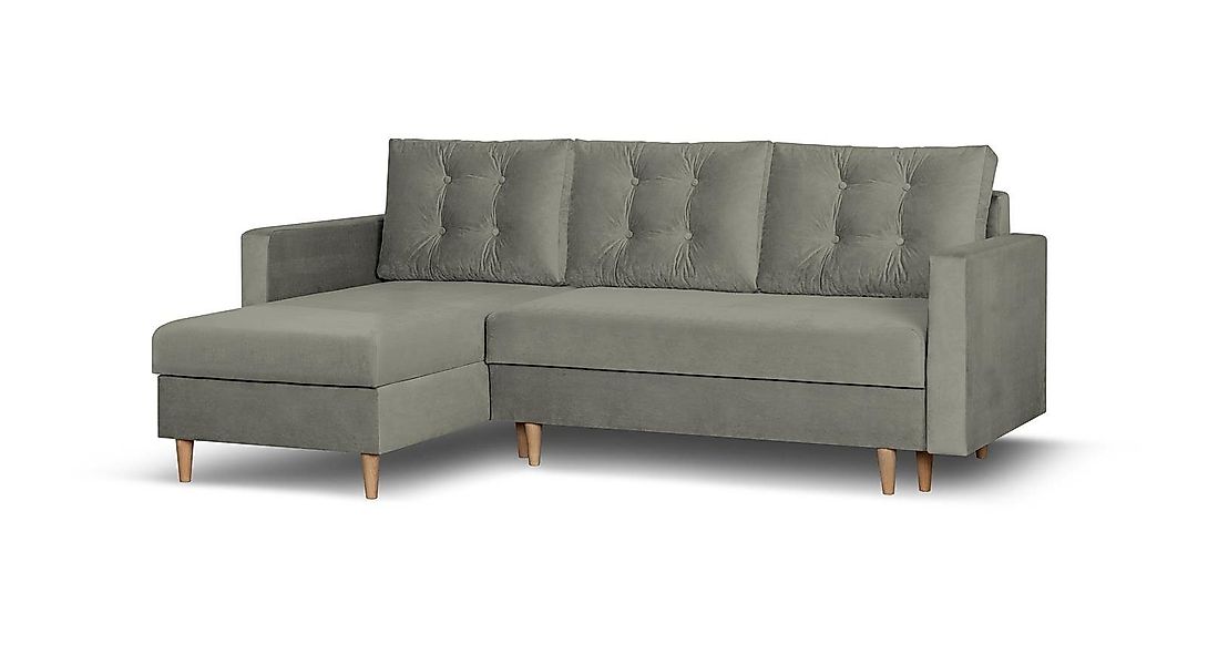 Beautysofa Ecksofa mit Schlaffunktion Sigurd L, günstig online kaufen