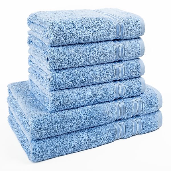 HAMMETEX Handtuch Set 6-teiliges Handtuch Set, günstig online kaufen