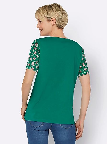 Classic Basics Rundhalsshirt "V-Shirt", (1 tlg.) günstig online kaufen