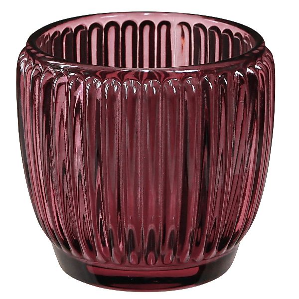 Viana Tischvase Kerzenhalter Glas Berry Retro günstig online kaufen