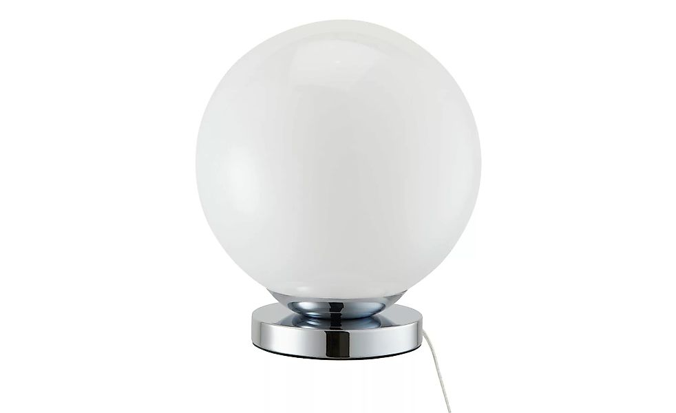 Meisterleuchten LED-Tischeuchte, 1-flammig, Glaskugel weiß - weiß - 28,5 cm günstig online kaufen