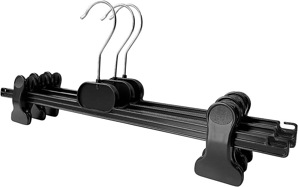 RSR Hangers Kleiderbügel RK 36 cm Hosenbügel Rockbügel Klemmbügel Clipbügel günstig online kaufen