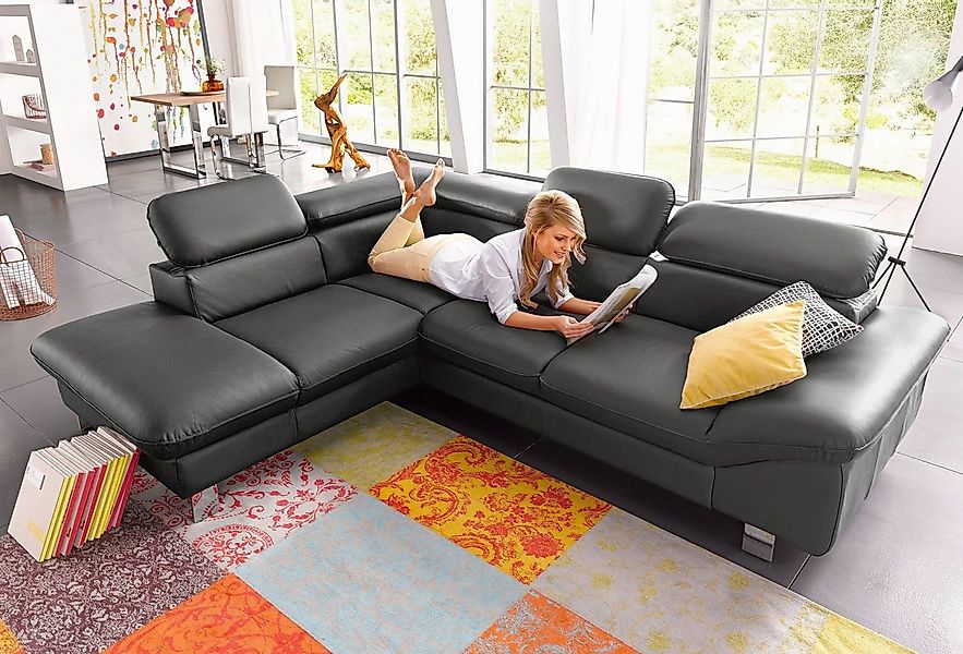 COTTA Polstergarnitur Driver L-Form, (Set), Set bestehend aus: Ecksofa mit günstig online kaufen