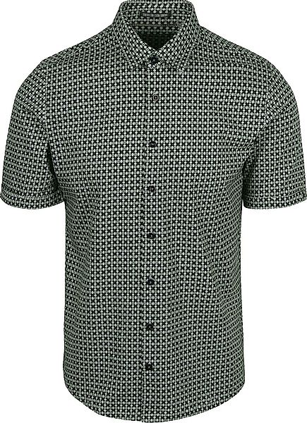No Excess Short Sleeve Jersey Hemd Druck Moosgrün - Größe 3XL günstig online kaufen