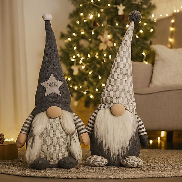 Online-Fuchs Dekofigur süßer Weihnachtswichtel mit XL günstig online kaufen