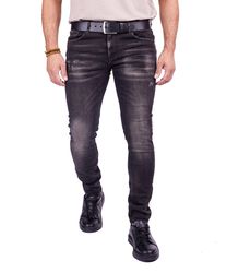 Denim Distriqt Slim-fit-Jeans Herren Basic Slim günstig online kaufen