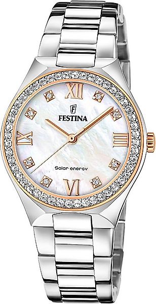 Festina Solaruhr Festina Damenuhr Edelstahl silber, (Solaruhr), Damen Solar günstig online kaufen