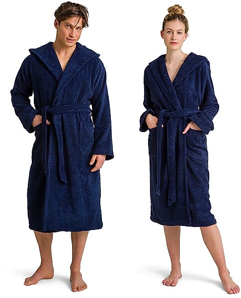 Möve Unisex-Bademantel Superwuschel Kapuze, ideal für günstig online kaufen