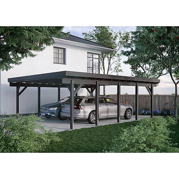 Kiehn-Holz Doppelcarport KH 331 BxT: 634 cm x 754 cm günstig online kaufen