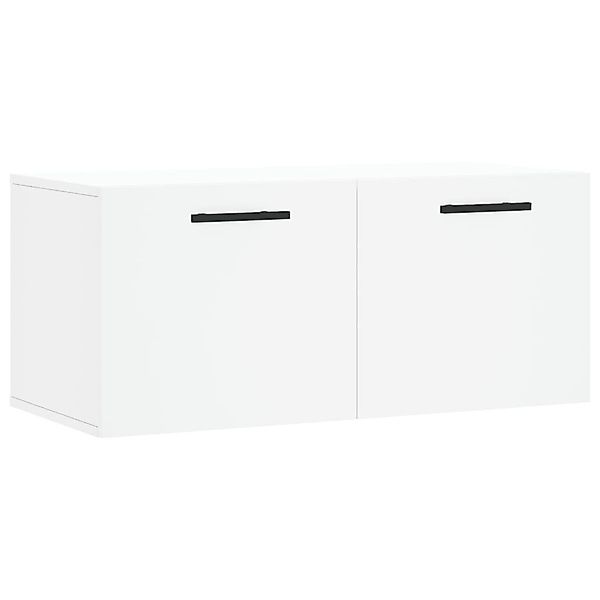 vidaXL Hängeschrank Wandschrank Weiß 80x36,5x35 cm günstig online kaufen