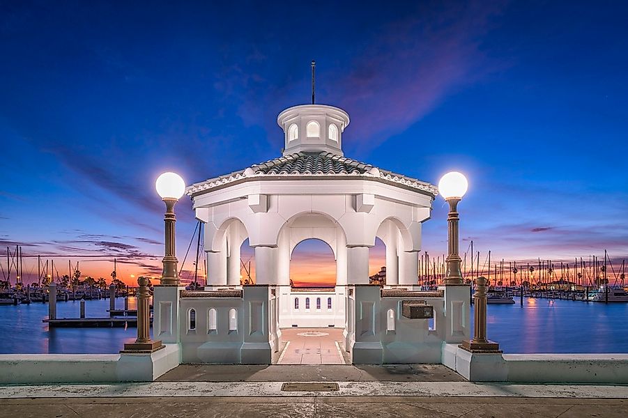 Papermoon Fototapete »CORPUS CHRISTI-HAFEN, TEXAS« günstig online kaufen