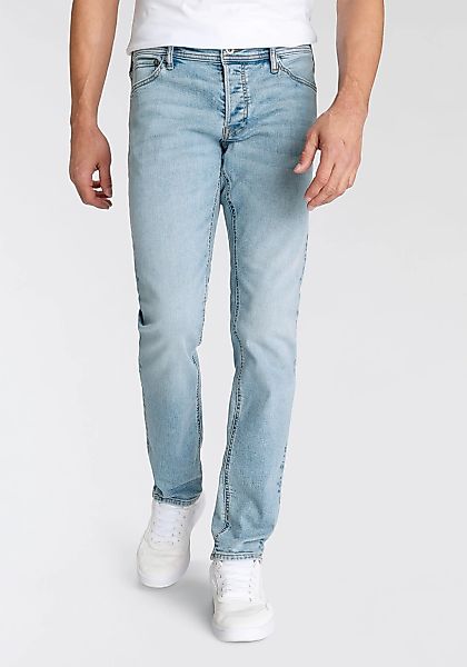 Jack & Jones Slim-fit-Jeans "JJIGLENN – Jeans mit Stretch und figurbetonter günstig online kaufen