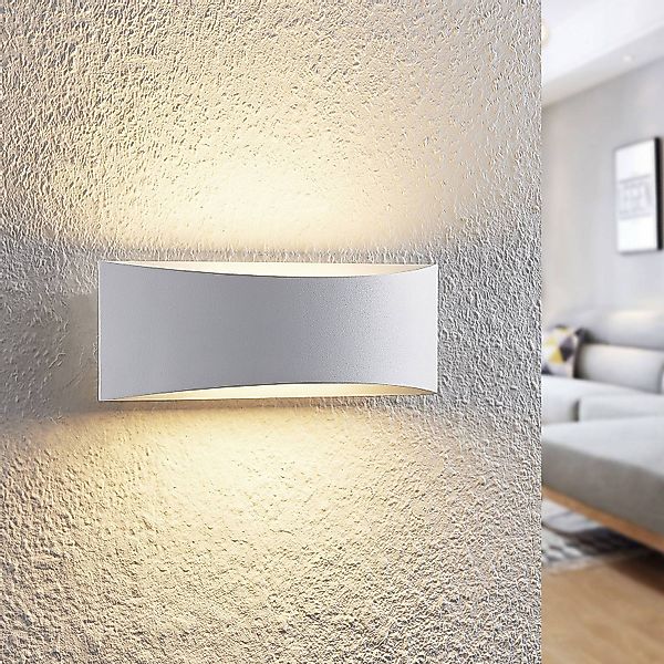 Arcchio Danta LED-Wandlampe, weiß günstig online kaufen