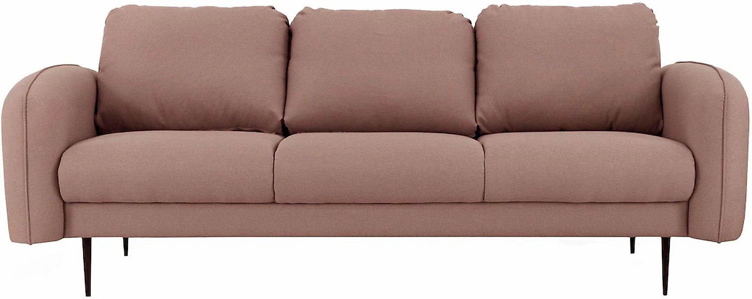 Home affaire 3-Sitzer "Skidi" mit losen Rückenkissen und Keder oben auf der günstig online kaufen