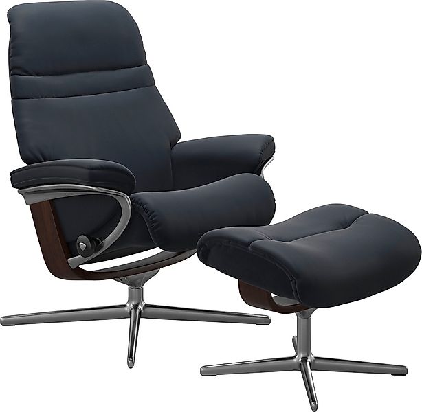 Stressless Relaxsessel "Sunrise" mit Cross Base, Größe S, M & L, Holzakzent günstig online kaufen