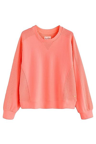 Next Sweater Sweatshirt mit Waffelstruktur aus 100 % Baumwolle (1-tlg) günstig online kaufen