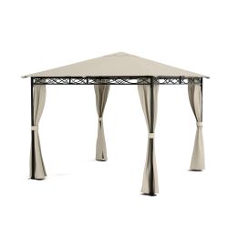 Blumfeldt Mondo Gartenpavillon Partyzelt Gazebo 295x262x295 cm Stahl Polyes günstig online kaufen