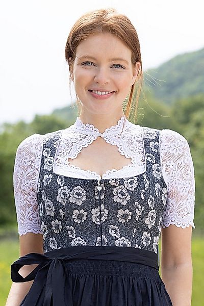 Nina Von C. Dirndlbluse Dirndl-Bluse Sophie, halbarm - weiss günstig online kaufen