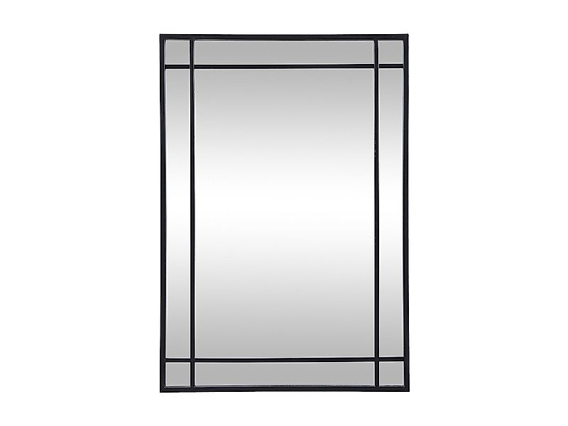 Spiegel Industriell - 60 x 86,5 cm - Metall - Schwarz - HISAE günstig online kaufen