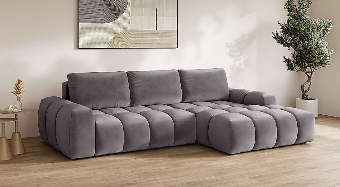 INOSIGN Ecksofa "AZITA klein optionale Schlafsofa mit Bettkasten, B/T/H: 27 günstig online kaufen