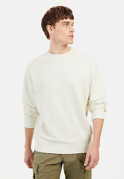 camel active Sweatshirt aus reiner Baumwolle Langarm Rundhals günstig online kaufen