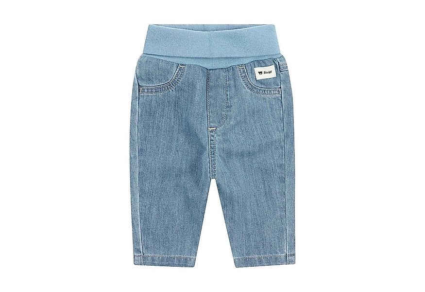 Steiff Regular-fit-Jeans Jeanshose Dinosaur, Softbund günstig online kaufen